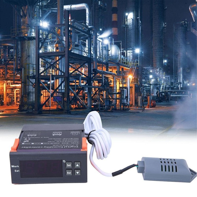 Jadeshay Humidity Controller,Digital Air Humidity Control Switch 220V Air Hygrometer