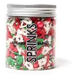 Sprinks Oh Christmas Tree Sprinkles 65 g, Multicolour