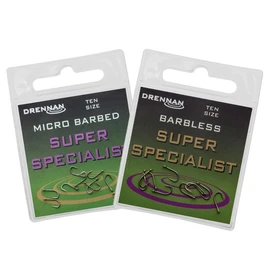 Drennan Super Specialist Barbless Hooks - Size 8