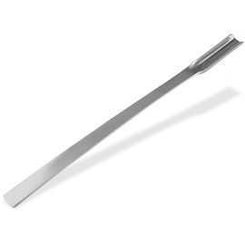 Laboratory Spatula, Dosing Spatula, Laboratory Spoon, Sample Spoon, Made of Stainless Metal, Portioning Spatula for Laboratory Work & Cosmetic Making, Dosing Shovel, Powder Spatula, 17.5 cm