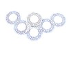 Paper doilies | White with lace pattern | Pack of