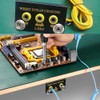 L Shaped Antistatic Ring Earth Connector 3 Hole Antistatic Earthing