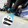 BOXOB 10pcs Snowboard Binding Straps, 8.27x0.59 Inch Plastic Snowboard Ankle