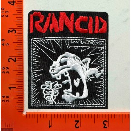 Unbranded Rancid Patch Embroidered Iron-On Punk Rock Band Logo Badge