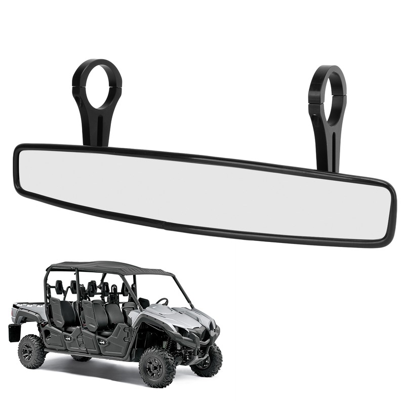 Rear View Race Mirror Convex Mirror with 1.75in‑2in Clamp Replacement