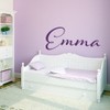 Custom Name Vinyl Wall Decal Sticker Art, Removable Cursive Words