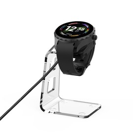 Powerhill Cargador y soporte de carga, compatible con MKors/Fossil/CZ/Skg/Diesel visualización táctil Smartwatch Gen 6/6 Hybird/5/5E/4, MKGO/Runway/Sofie/Lexington/Bradshaw