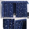 Millya Student Domitory Blackout Bed Curtain Galaxy Starry Bed Canopy