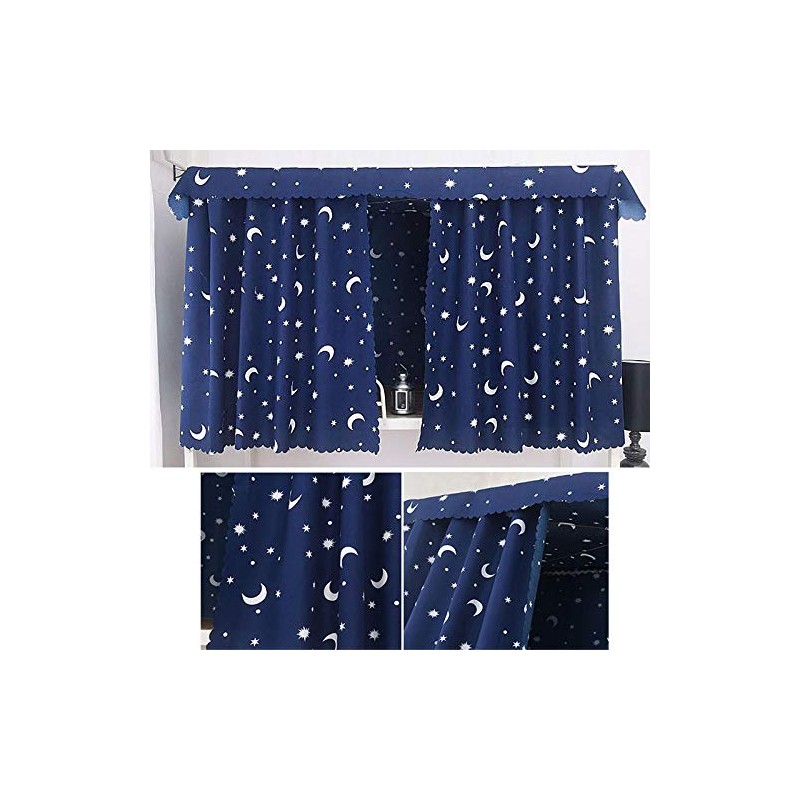 Millya Student Domitory Blackout Bed Curtain Galaxy Starry Bed Canopy