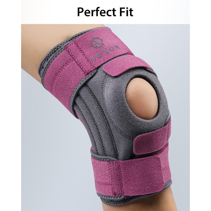 ABYON Knee Brace for Meniscus Tear, ACL, Arthritis, Knee Support
