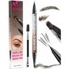 iMethod 4D Brow Pen, 2-in-1 Eyebrow Pencil with Waterproof Microblading