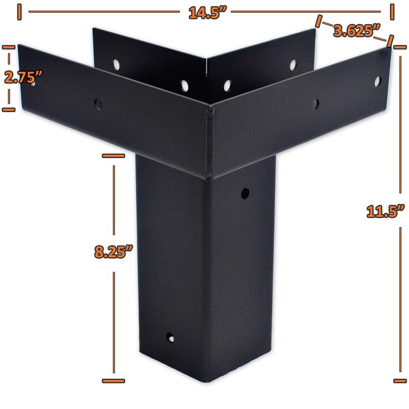 Copper Ridge Outdoors Platform Brackets - (Set of 4) -