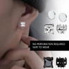 6 Pairs Magnetic Stud Earrings No Piercing Magnetic Earrings Fakes
