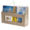 Bamboo Wall Mounted Kitchen Organizer & Holder for Foil, Wax