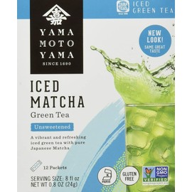 Yamamotoyama Japanese Yamamotoyama Iced Matcha Green Tea Unsweetened (12 Packets) Gluten Free