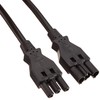 Qneqt Extension 0.5 m H05VV-F 3G1.5 Black