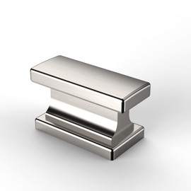 Asidrama 6 Pack Brushed Satin Nickel Cabinet Knobs Kitchen Cabinet Knobs Dresser Knobs Drawer Knobs Cabinet Hardware Zinc Knobs for Dresser Drawers