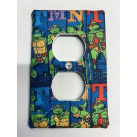Kitchen Teenage Mutant Ninja Turtle Single Switch Outlet Plate Cover Decor Bedroom Gift