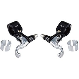 DIA – Compe (daiakonpe) tech99 Gold Finger Brake Lever Left and Right Set for 25.4/22.2 Black/Silver Lever 98t99dsas