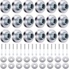 Pangda Concave Wall Door Bumper Stop Silver Stainless Steel Wall