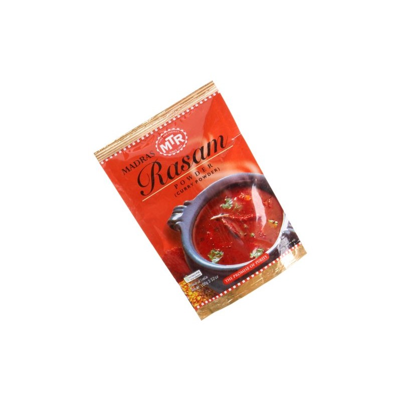 MTR Madras Rasam Powder (Curry Powder), 3.52-Ounce Packages (Pack of