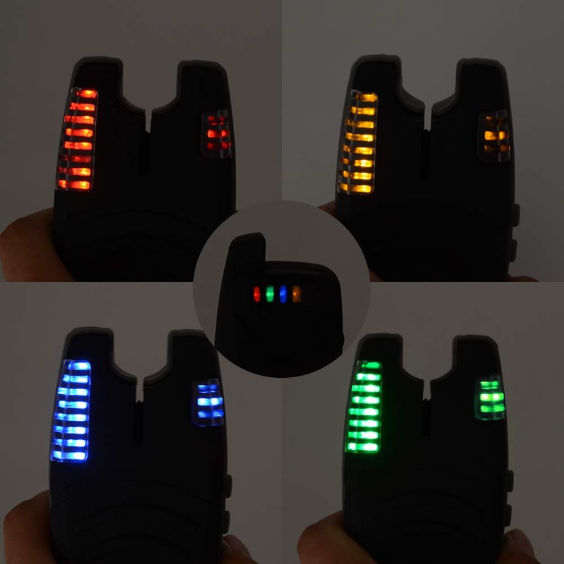 Waterproof Wireless Carp Fishing Bite Alarm with Ear Hook 200M