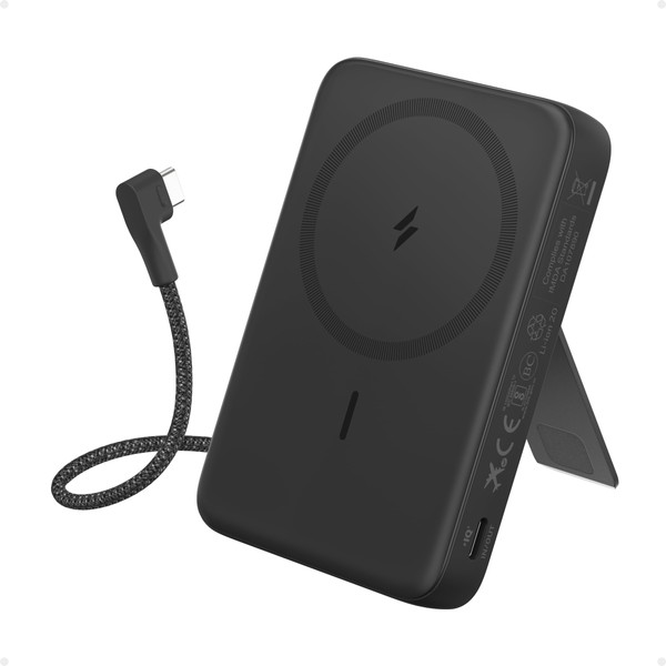 Anker Anker Zolo Magnetic Power Bank, 10,000mAh Wireless Portable Charger