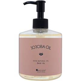 Jojoba Oil, 10.1 fl oz (300 ml), Natural 100% Additive-Free, Massage Oil, Moisturizing, Massage, Large Capacity, Odorless, Botanical, Unscented, Body Oil, Carrier Oil