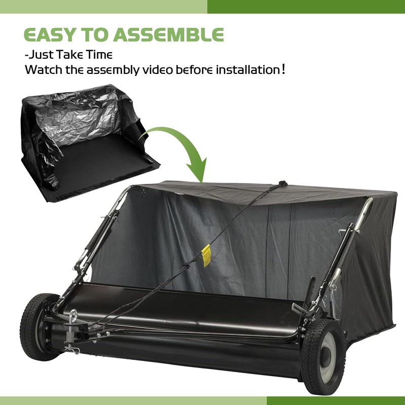48388 Lawn Sweeper Hopper Bag Compatible with Agri Fab 45-0320
