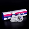 kunli KL-350 Nylon Badminton Shuttlecocks, 6 Pack, White, Medium