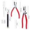 MOTRAIN Heavy Duty Breaker Grozer Pliers and Glass Running Pliers
