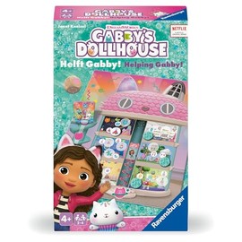 Ravensburger 24724 Gabby's Dollhouse - Help Gabby - Gift Game for 2-4 Players, Game from 4 Years with Gabby and Her Beloved Kittens from the Children's Series