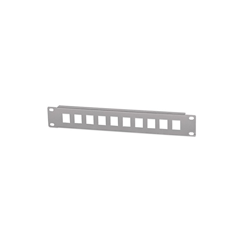 Intellinet &apos 714969 10 Port 1U BNC RCA Unloaded Patch