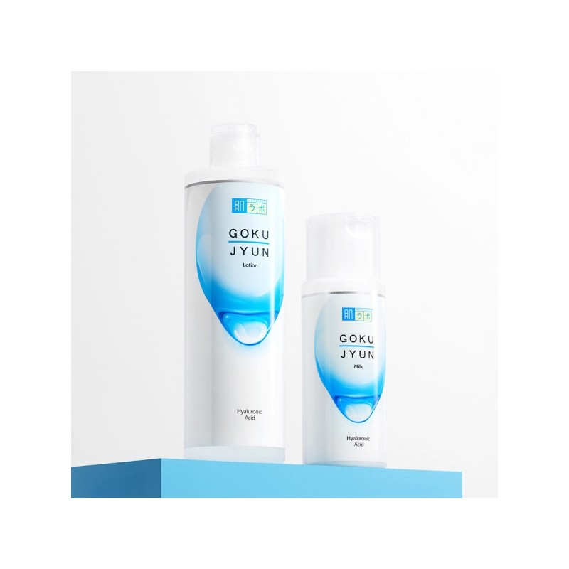 Hadalabo Gokujyun 2 types (Lotion 300ml + Milk 140ml) /