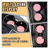 4PCS Car Cup Holder Coaster, 2.7 Inch Honeycomb Non-Slip Car