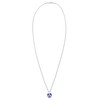 Elli Necklace Heart Crystals 925 Silver Féminin, Crystal, Crystal