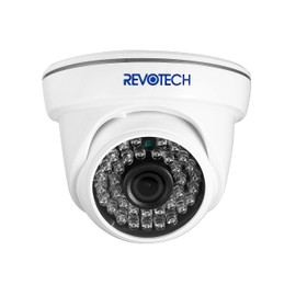 Revotech Dome Security POE IP Camera, HD 3MP Indoor CCTV Video Camera IR Night Vision 3.6 mm Lens P2P H.265 (I3012-P White)