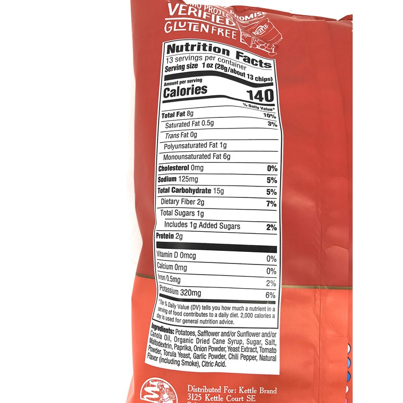 Kettle Heroes FOODS Backyard Bbq Kettle Chips, 13 OZ