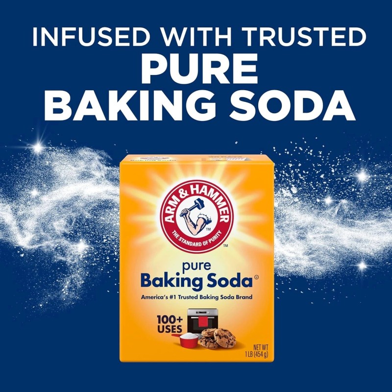 ARM & HAMMER Liquid Laundry Detergent Soap, Clean Burst, 200