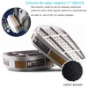 Respirador reutilizable 6800,mascarilla para pintar (Gris)