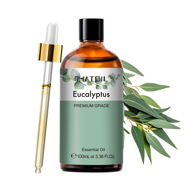 PHATOIL Pure Eucalyptus Essential Oil, 100% Pure Therapeutic Grade Premium
