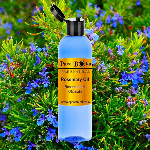 8 oz Rosemary Essential Oil - 100% PURE NATURAL - Dispenser Top - AROMATHERAPY