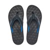 Reef Men's The Ripper Flip-Flop, Black/Blue, Numeric_10