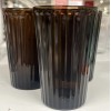 IKEA NEW IKEA 4 Vardagen Glasses Brown Glass 10 oz