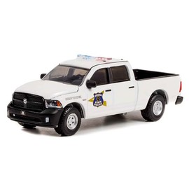 Greenlight 42990-C Hot Pursuit Series 41-2018 Ram 1500 - Indiana State Police State Trooper 1/64 Scale Diecast