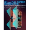 JEYI Copper M.2 HeatSink, Passive Nvme SSD Heatsinks with Copper