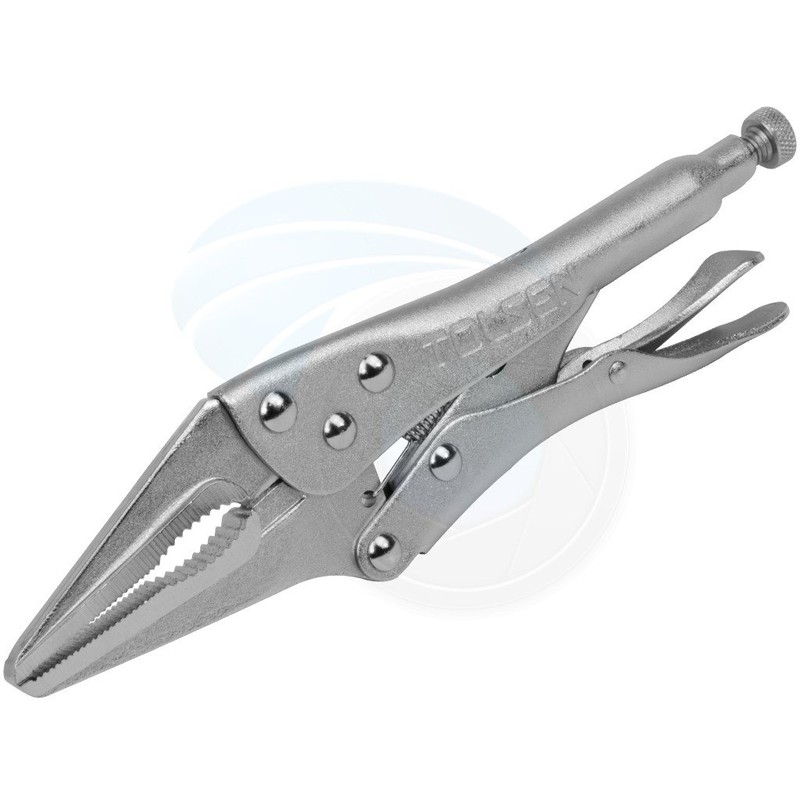 TOLSEN 9" Needle Nose Locking Vise Grips - Drop Forged