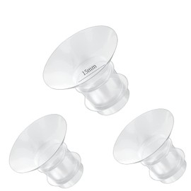 Flange Insert 3PC 15mm for Momcozy S12 pro/S9 pro/S9/S10/S12/Medela/Tsrete/Spectra/Bellababy etc 24mm Wearable Breast Pump, Reduce 24mm Tunnel Down to Other Correct Size