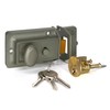 UK Security Supplies Traditional Nightlatch - 60mm Backset - Green