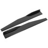 2Pcs Universal Side Skirt Rocker Splitters Lip Winglet Wing Diffuser